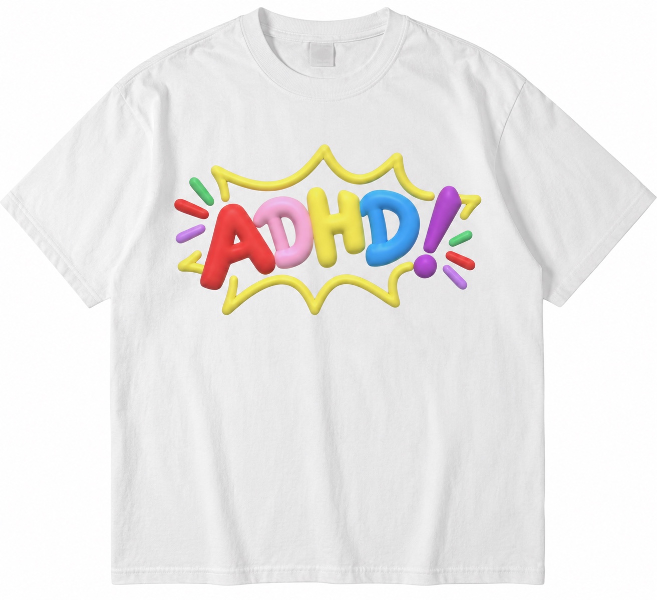 ADHD! 팝 티셔츠
